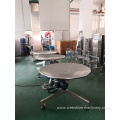 Quality Certified Stainless Steel 304 Rotary Table Conveying for Package finished Frozen Food Meatballs